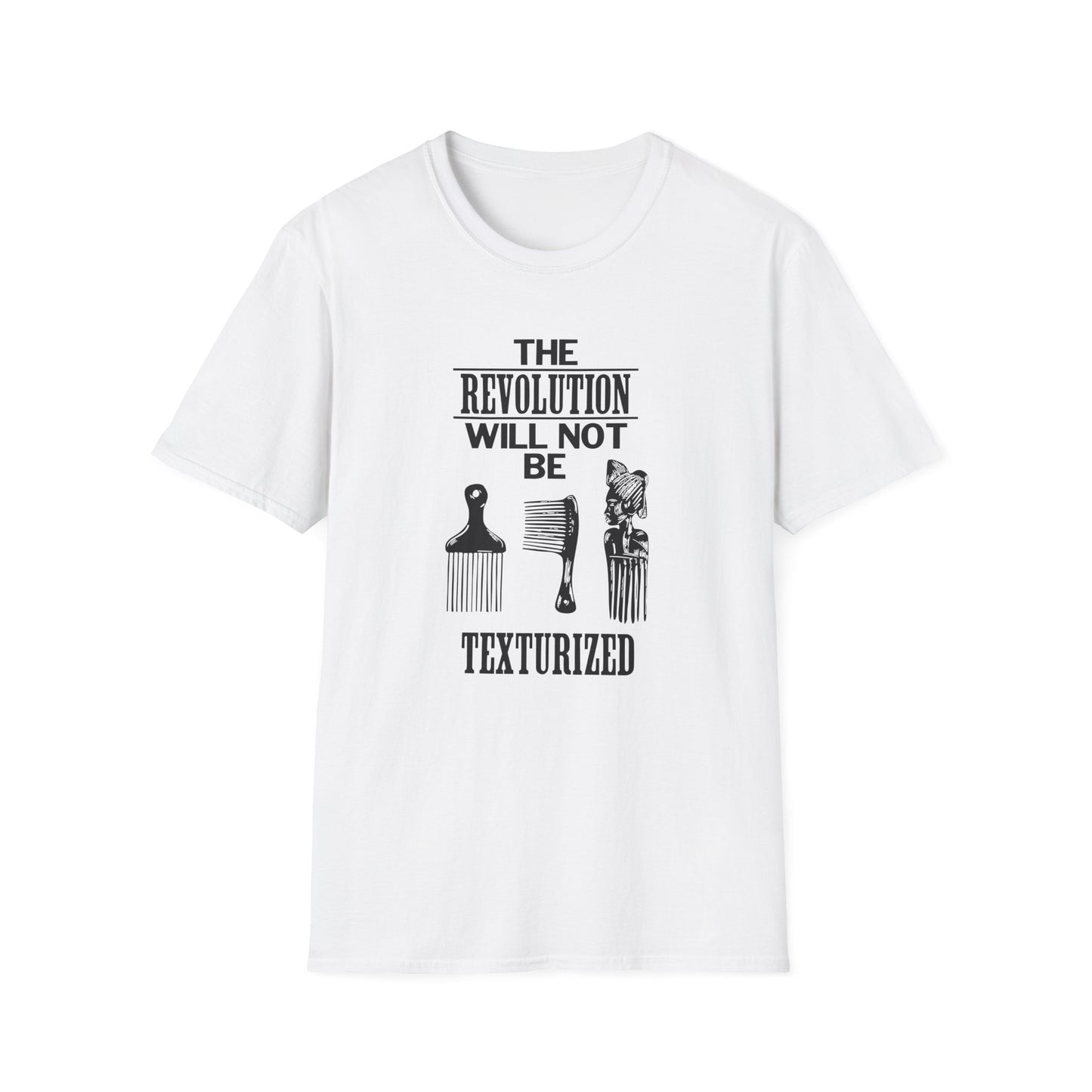 The Revolution Will Not Be Texturised T Shirt (2XL) - DEADSTOCK - NUR NOCH 1 STÜCK - 50 % RABATT