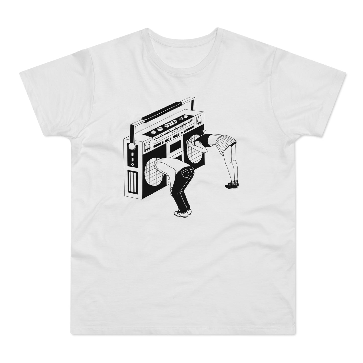 Ghetto Blaster T Shirt (Standardgewicht)