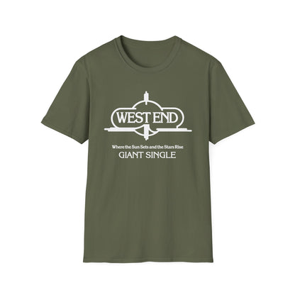 West End Records "Where The Sun Sets" T Shirt