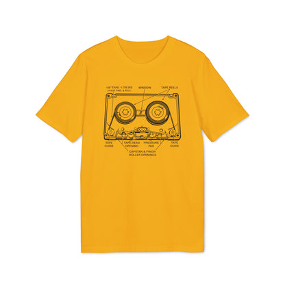 How It Works: Cassette Tape Bio-T-Shirt (Premium Qualität)