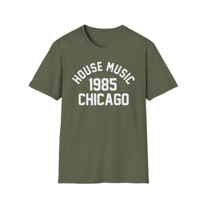 House Music 1986 Chicago T Shirt