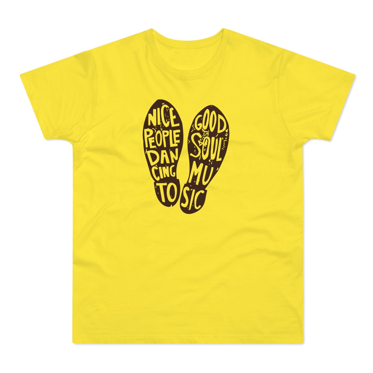 Nice People Dancing To Soul Music T Shirt (Standardgewicht)