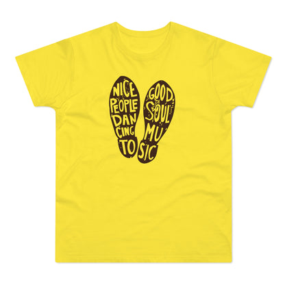 Nice People Dancing To Soul Music T Shirt (Standardgewicht)