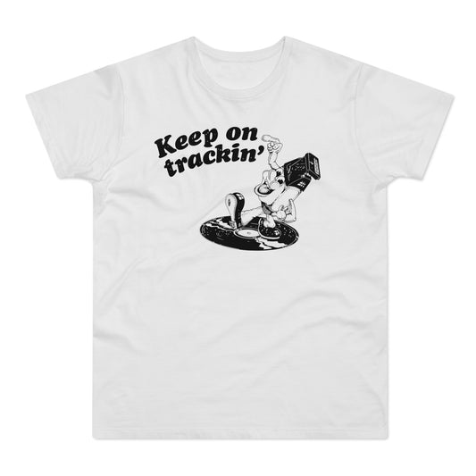 Keep On Tracking T Shirt (L) - DEADSTOCK - NUR NOCH 1 STÜCK - 40 % RABATT