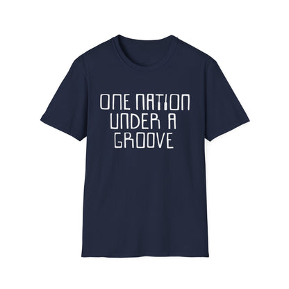 One Nation Under A Groove T Shirt - Leichtes