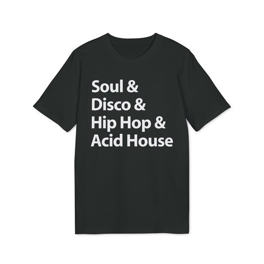 Soul Disco Hip Hop Acid House Bio-T-Shirt (Premium Qualität)