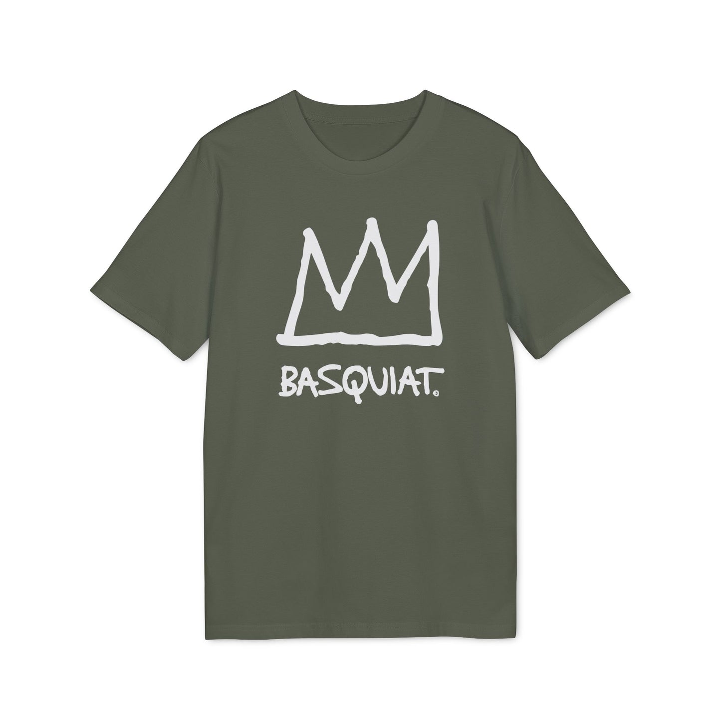 Jean Michel Basquiat Crown Logo Bio-T-Shirt (Premium Qualität)