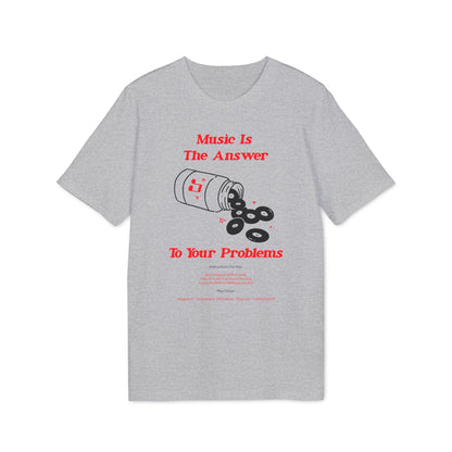 Music Is The Answer Bio-T-Shirt (Premium Qualität)
