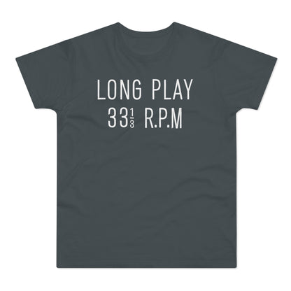 Long Play 33 1/3 RPM T Shirt (Standardgewicht)