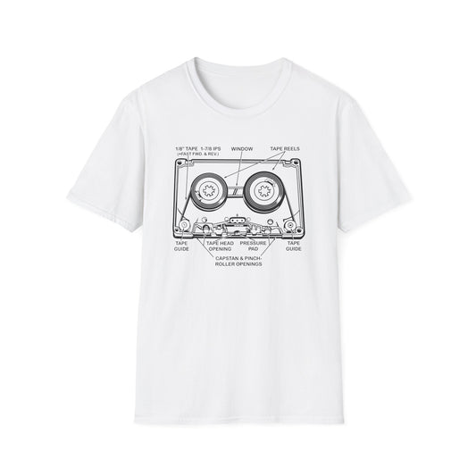 How It Works: Cassette Tape T Shirt