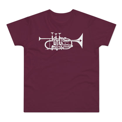 Hit Me With Music T Shirt (Standardgewicht)