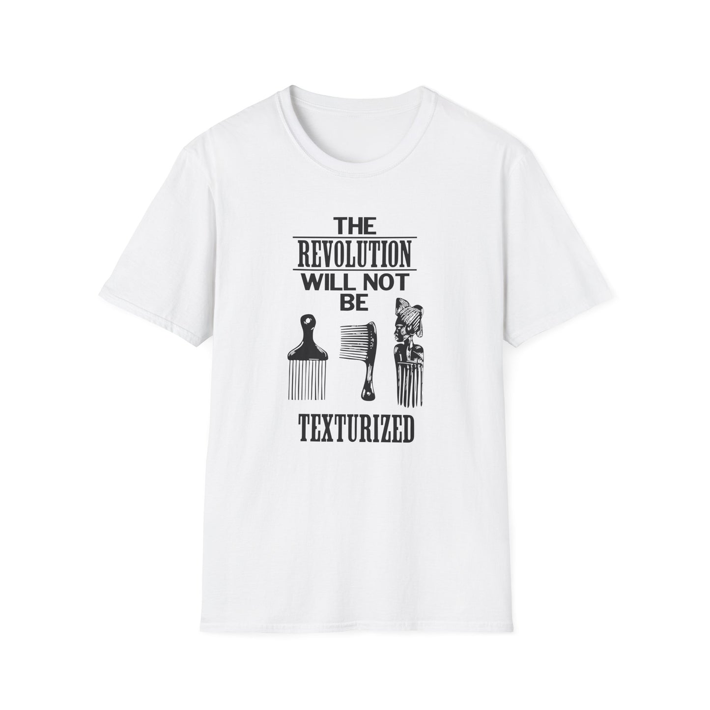The Revolution Will Not Be Texturised T Shirt (M) - DEADSTOCK - NUR NOCH 1 STÜCK - 50 % RABATT