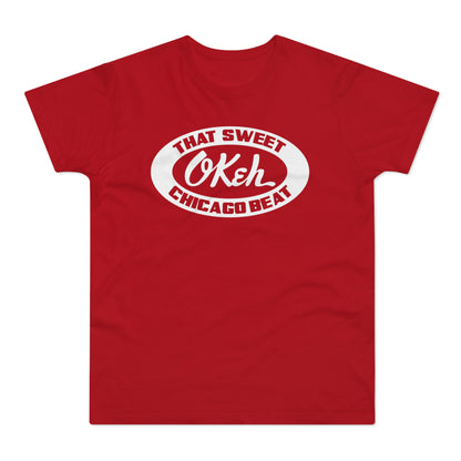 Sweet Chicago Beat Okeh Records T Shirt (Standardgewicht)