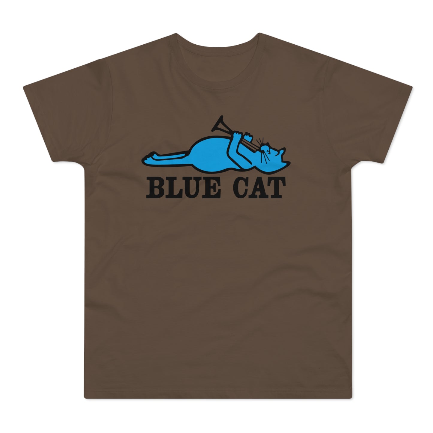 Blue Cat Records T Shirt (Standardgewicht)