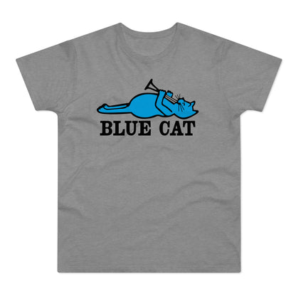 Blue Cat Records T Shirt (Standardgewicht)