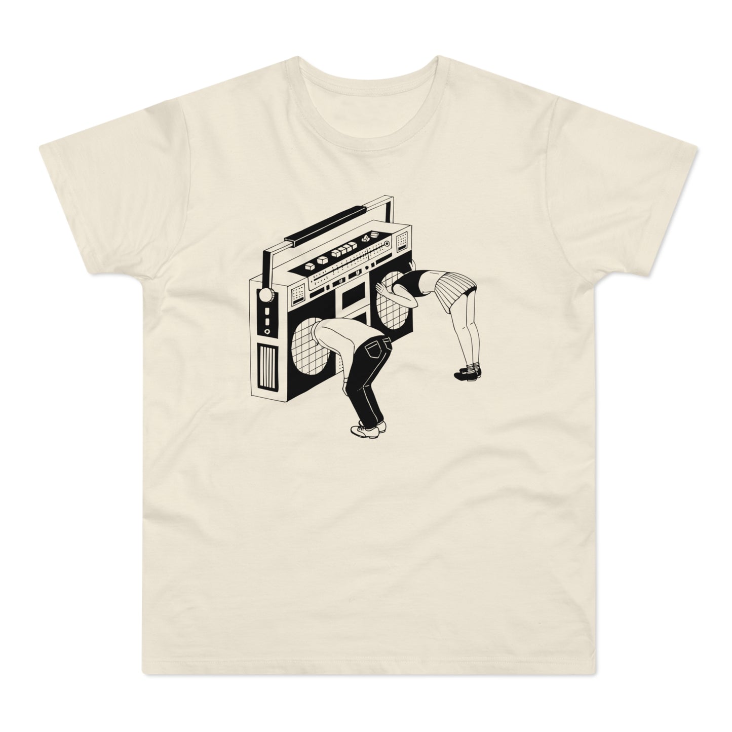 Ghetto Blaster T Shirt (Standardgewicht)