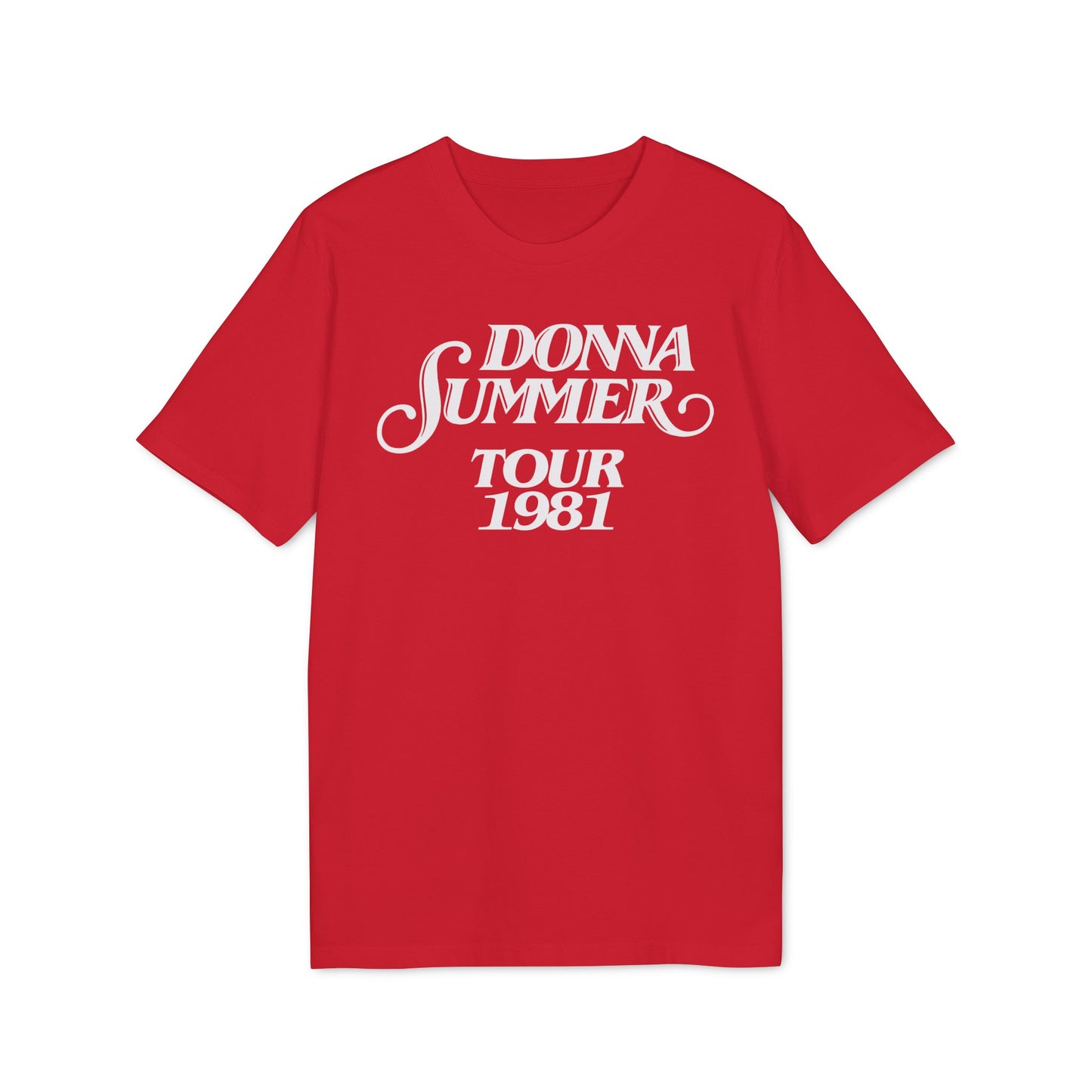 Donna Summer Tour 1981 Bio-T-Shirt (Premium Qualität)