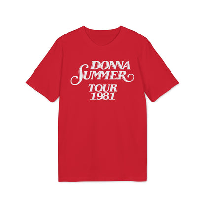 Donna Summer Tour 1981 Bio-T-Shirt (Premium Qualität)