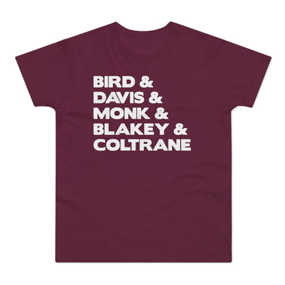 Jazz Legends T Shirt (Standardgewicht)