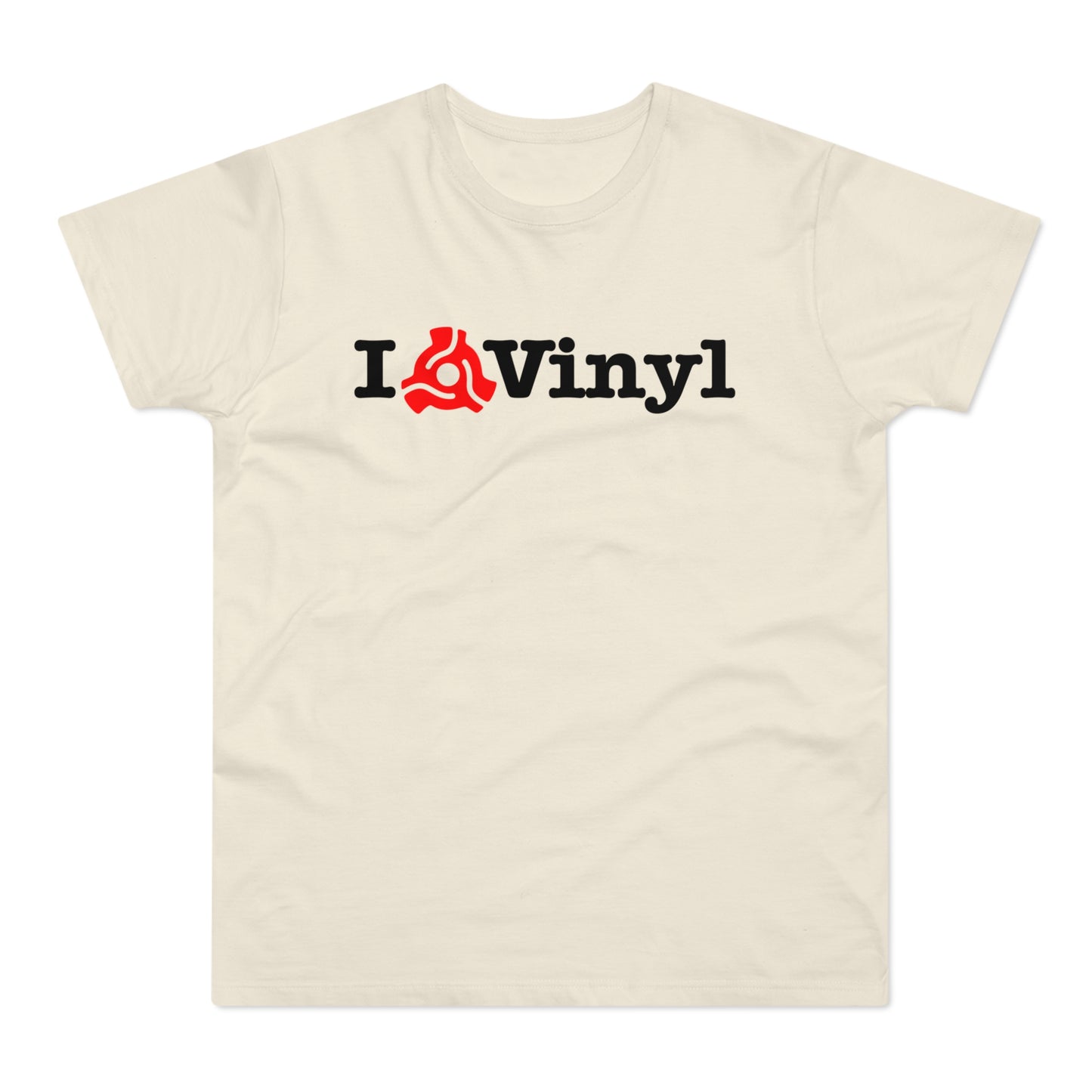 I Love Vinyl T Shirt (Standardgewicht)