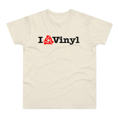 I Love Vinyl T Shirt (Standardgewicht)