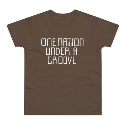 One Nation Under A Groove T Shirt (Standardgewicht)