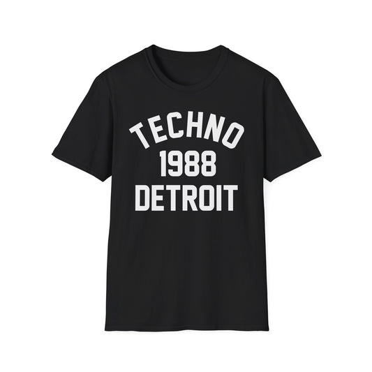 Techno Detroit 1988 T Shirt