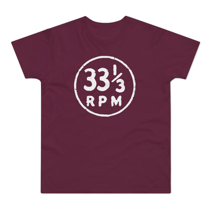 33 1/3 RPM T Shirt (Standardgewicht)