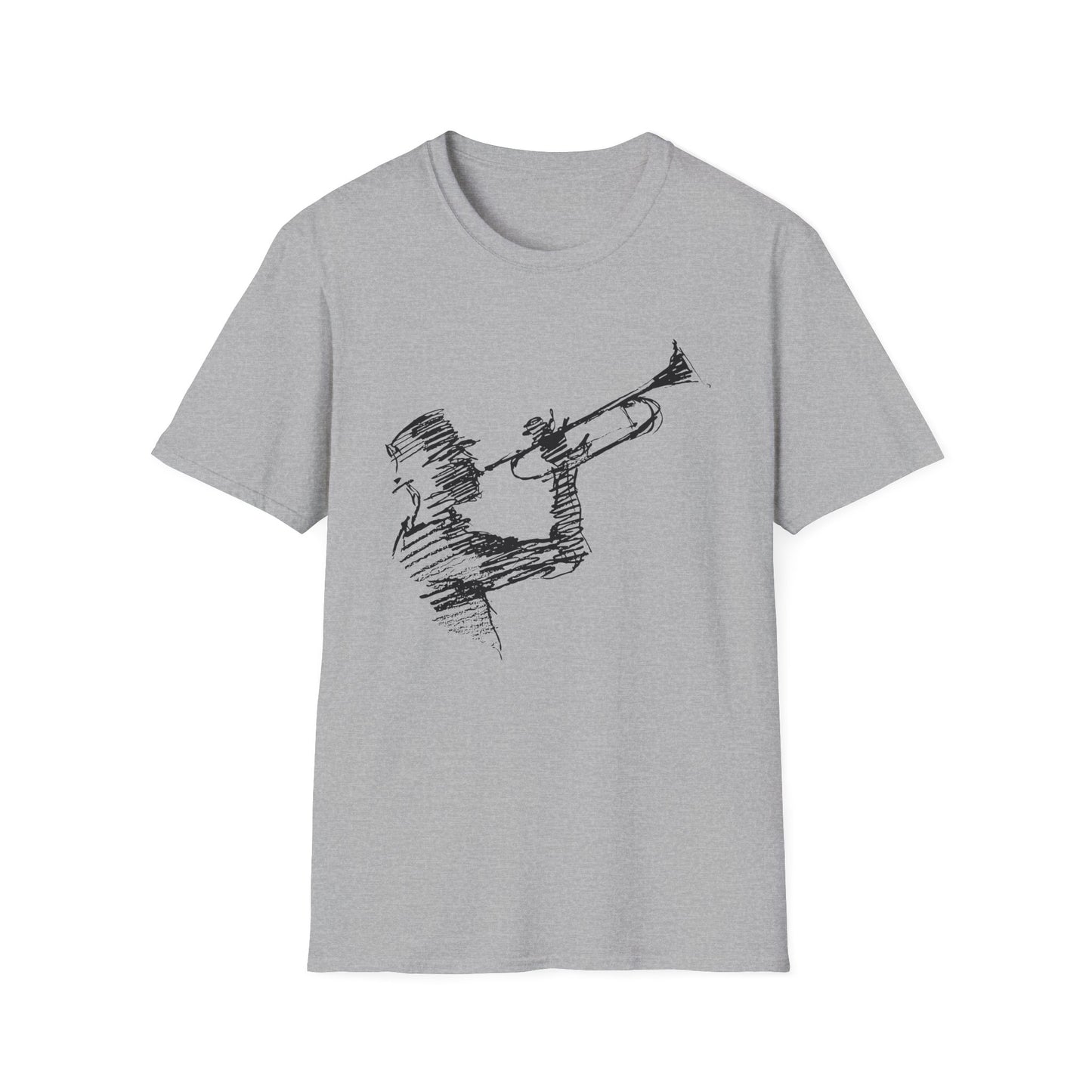 Jazz Trumpet Guy T Shirt (M) - DEADSTOCK - NUR NOCH 1 STÜCK - 50 % RABATT