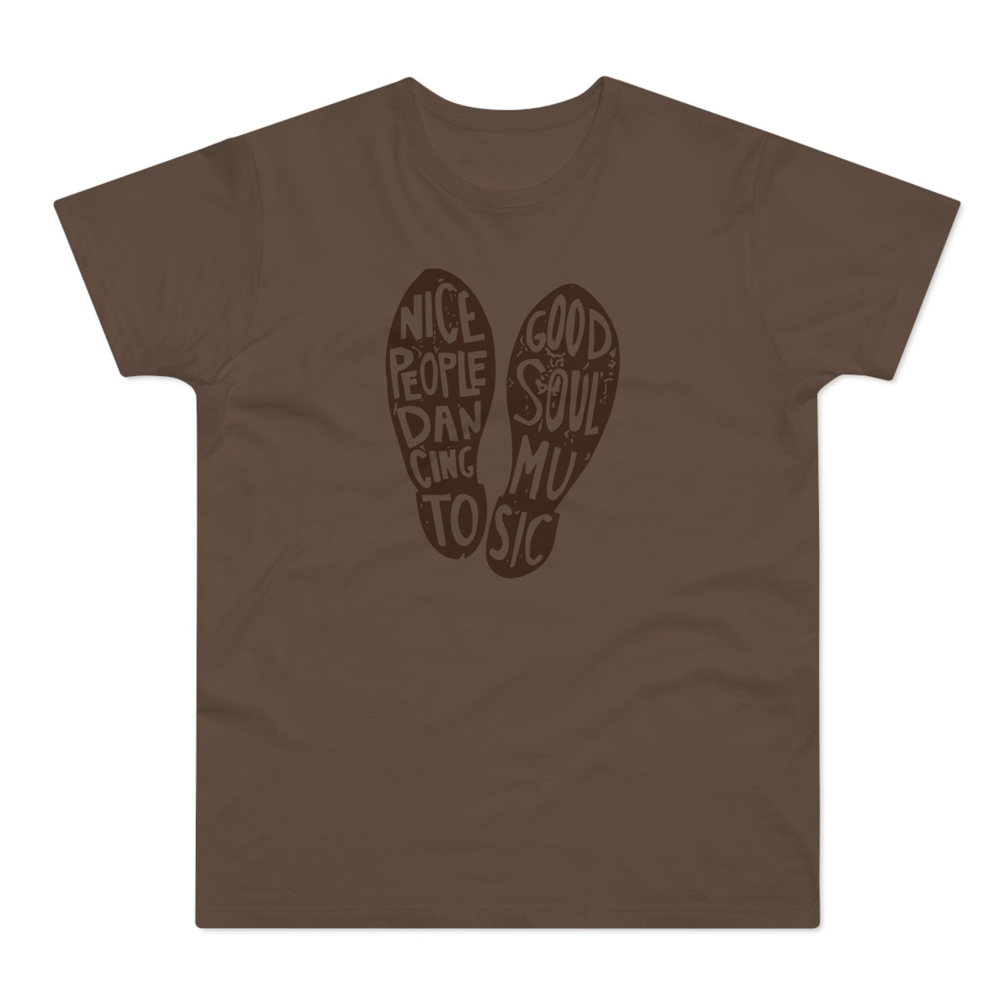 Nice People Dancing To Soul Music T Shirt (Standardgewicht)