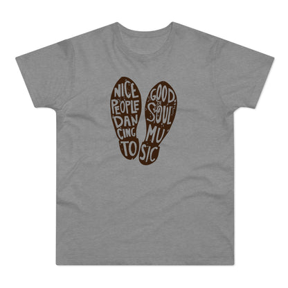 Nice People Dancing To Soul Music T Shirt (Standardgewicht)