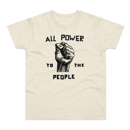 All Power To The People T Shirt (Standardgewicht)