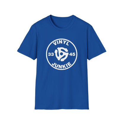 Vinyl Junkie 33 45 T Shirt