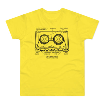 How It Works: Cassette Tape T Shirt (Standardgewicht)