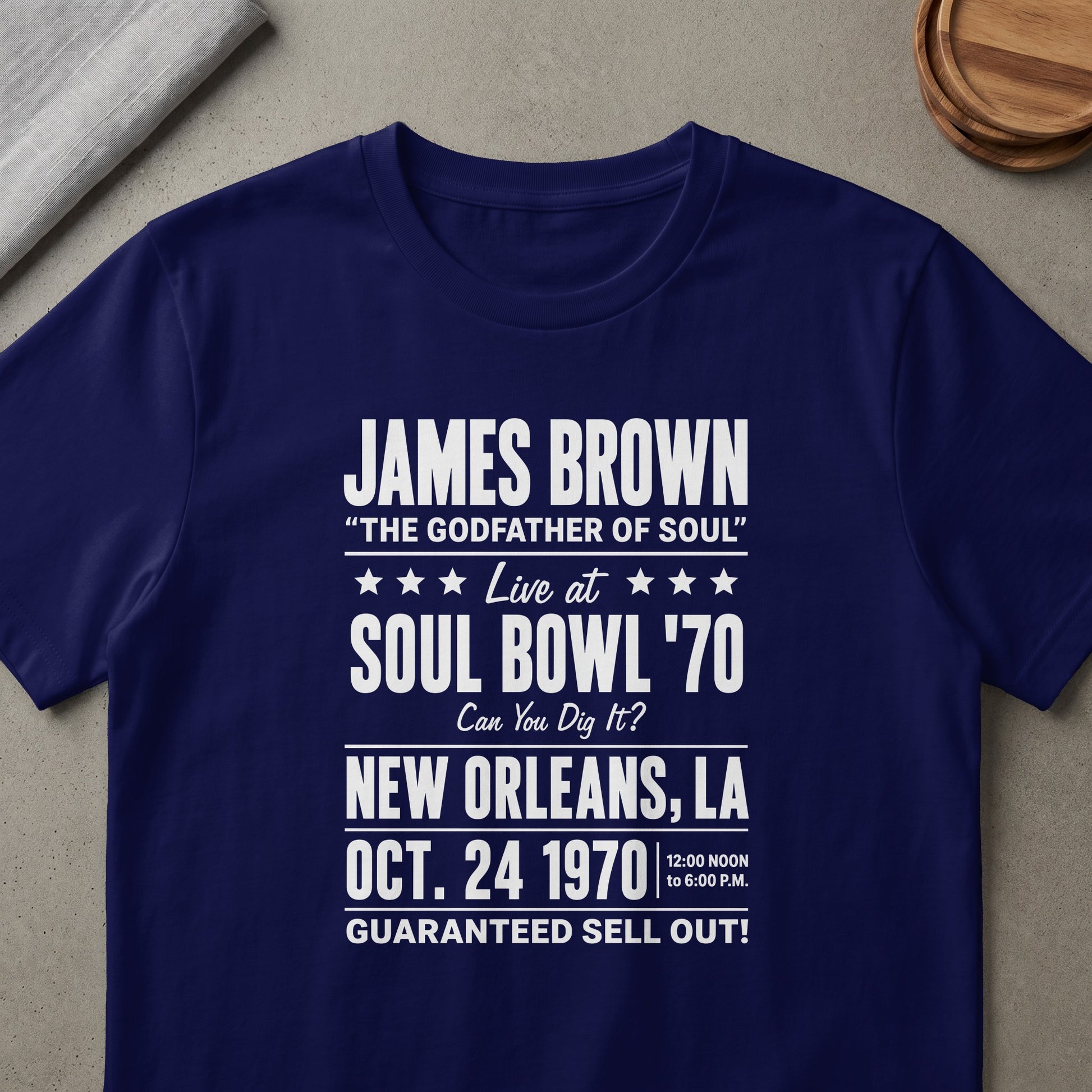 James Brown "The Godfather of Soul" Live at Soul Bowl '70 New Orleans, LA