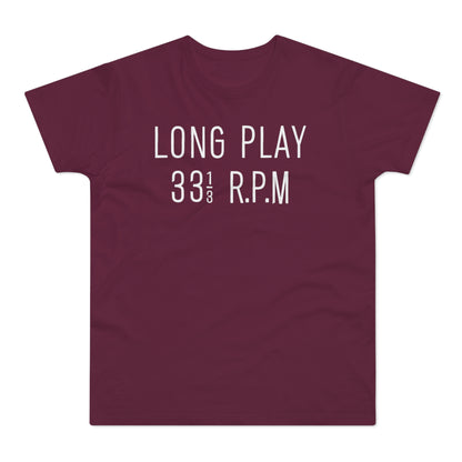 Long Play 33 1/3 RPM T Shirt (Standardgewicht)