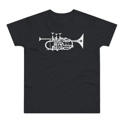 Hit Me With Music T Shirt (Standardgewicht)