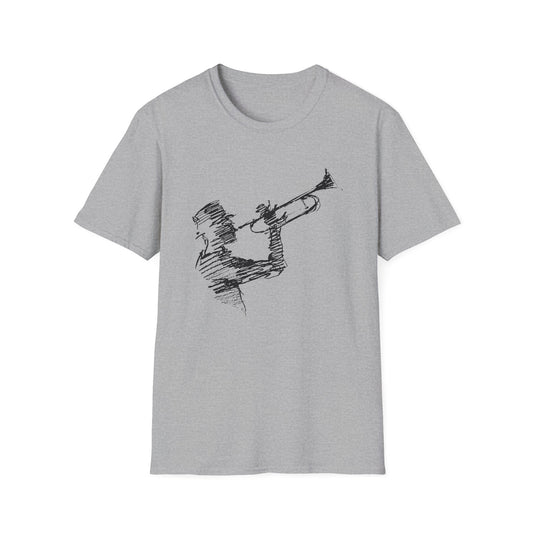 Jazz Trumpet Guy T Shirt (2XL) - DEADSTOCK - NUR NOCH 1 STÜCK - 50 % RABATT