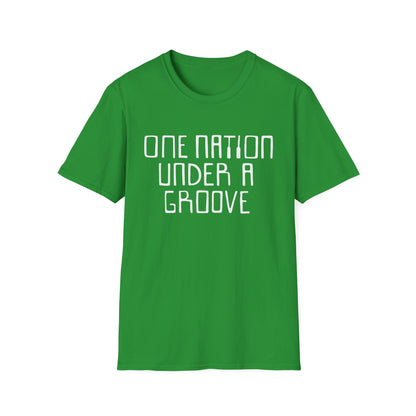 One Nation Under A Groove T Shirt - Leichtes