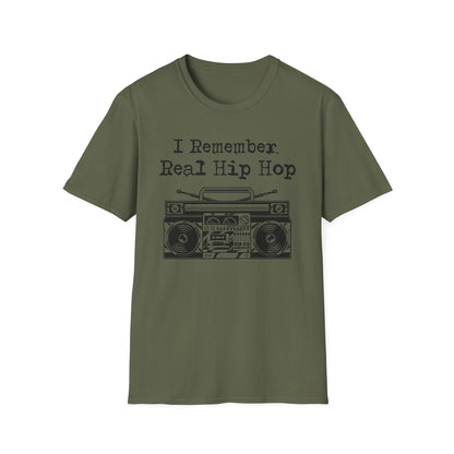 I Remember Real Hip Hop T Shirt - Leichtes