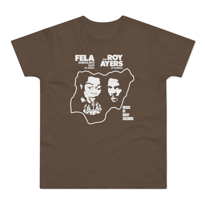 Fela Kuti Roy Ayers T Shirt (Standardgewicht)