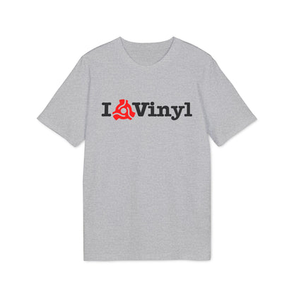 I Love Vinyl Bio-T-Shirt (Premium Qualität)