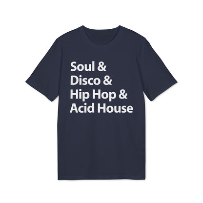 Soul Disco Hip Hop Acid House Bio-T-Shirt (Premium Qualität)