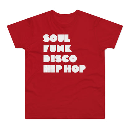 Soul Funk Disco Hip Hop T Shirt (Standardgewicht)