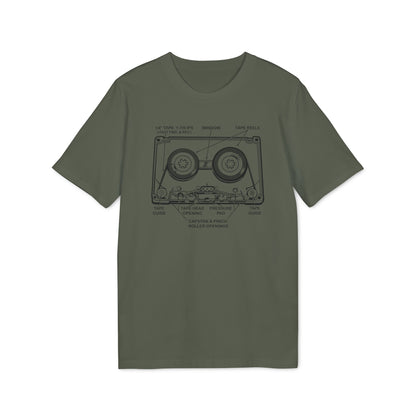 How It Works: Cassette Tape Bio-T-Shirt (Premium Qualität)