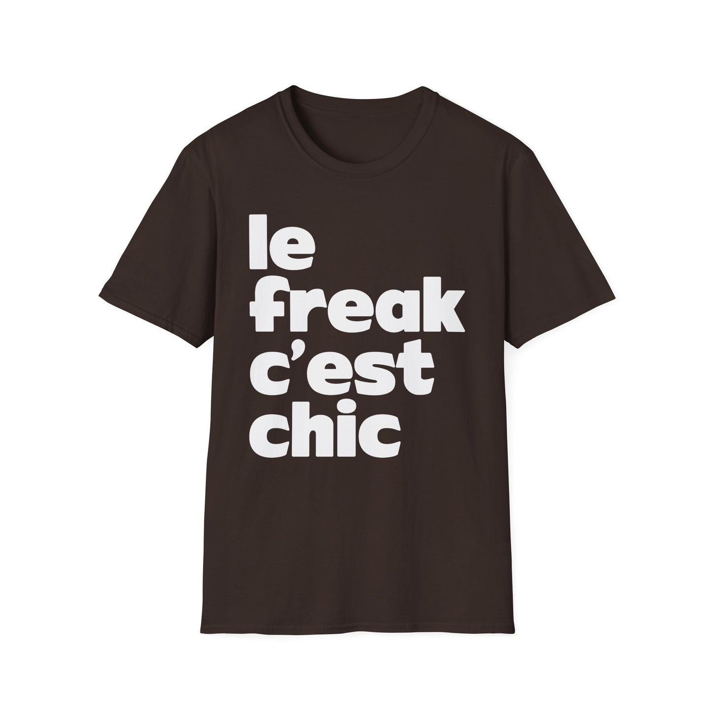 Chic Le Freak Lyrics T Shirt - Leichtes