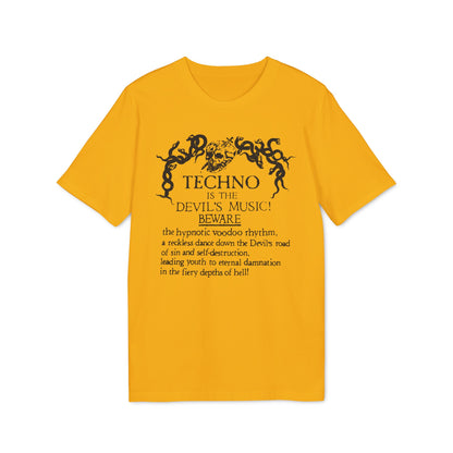 Techno is The Devil's Music Bio-T-Shirt (Premium Qualität)