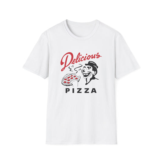 Delicious Pizza T Shirt (S) - DEADSTOCK - NUR NOCH 1 STÜCK - 50 % RABATT