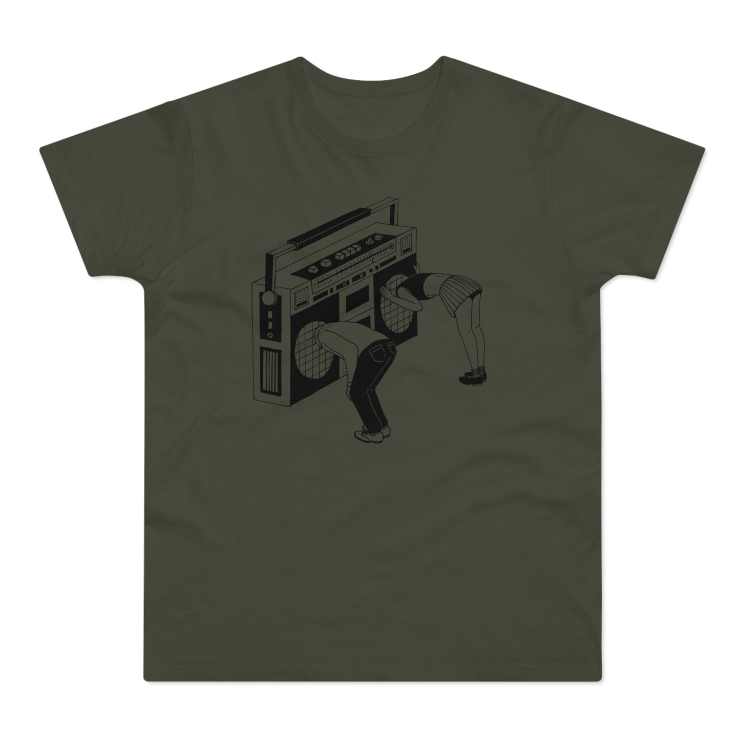 Ghetto Blaster T Shirt (Standardgewicht)