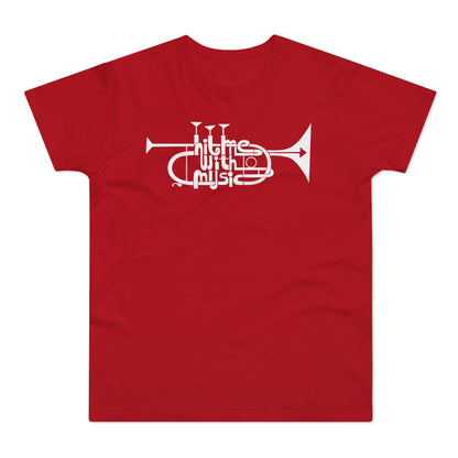 Hit Me With Music T Shirt (Standardgewicht)